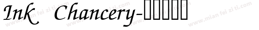 Ink Chancery字体转换